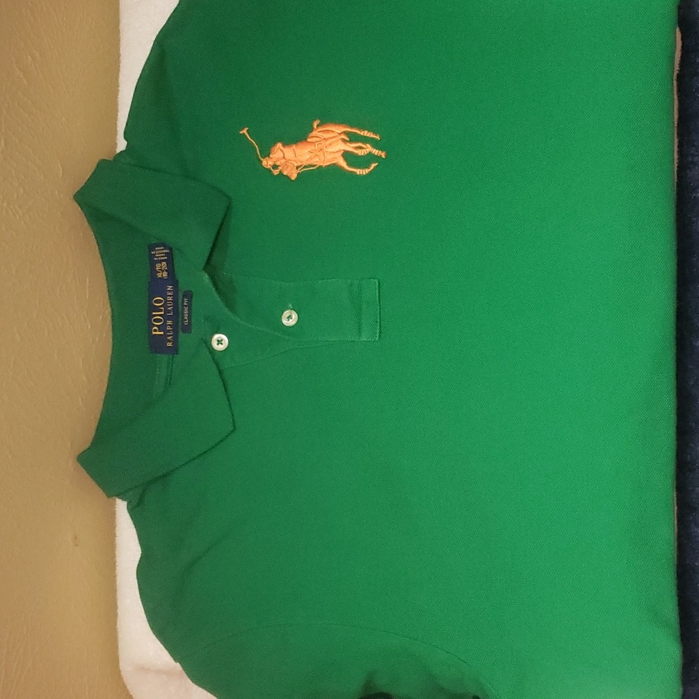 Boy's Green, Polo by Ralph Lauren Polo Shirt